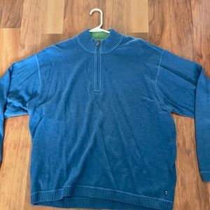 Tommy Bahama half zip sweatshirt